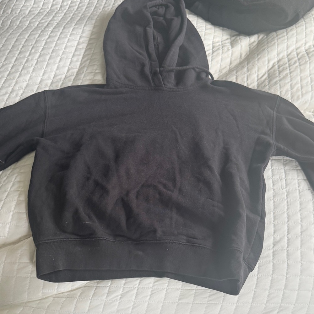 Cozy Black Pullover Hoodie